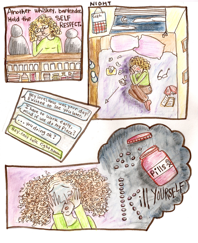 Illustration for article titled A Day in the Premenstrual Dysphoric Life